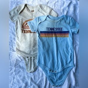 Home Free Baby Boy/Girl Tennessee Onesie Set 3-6m